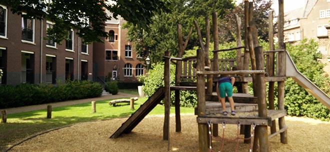 Spelen en picknicken in Stadspark Mariënburg