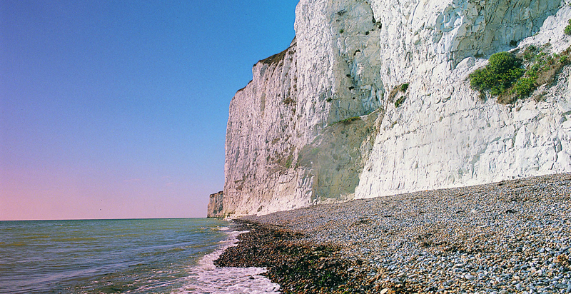 White Cliffs krijtrotsen van Dover