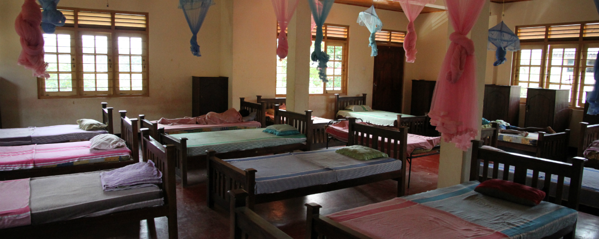 Kindertehuis in Sri Lanka