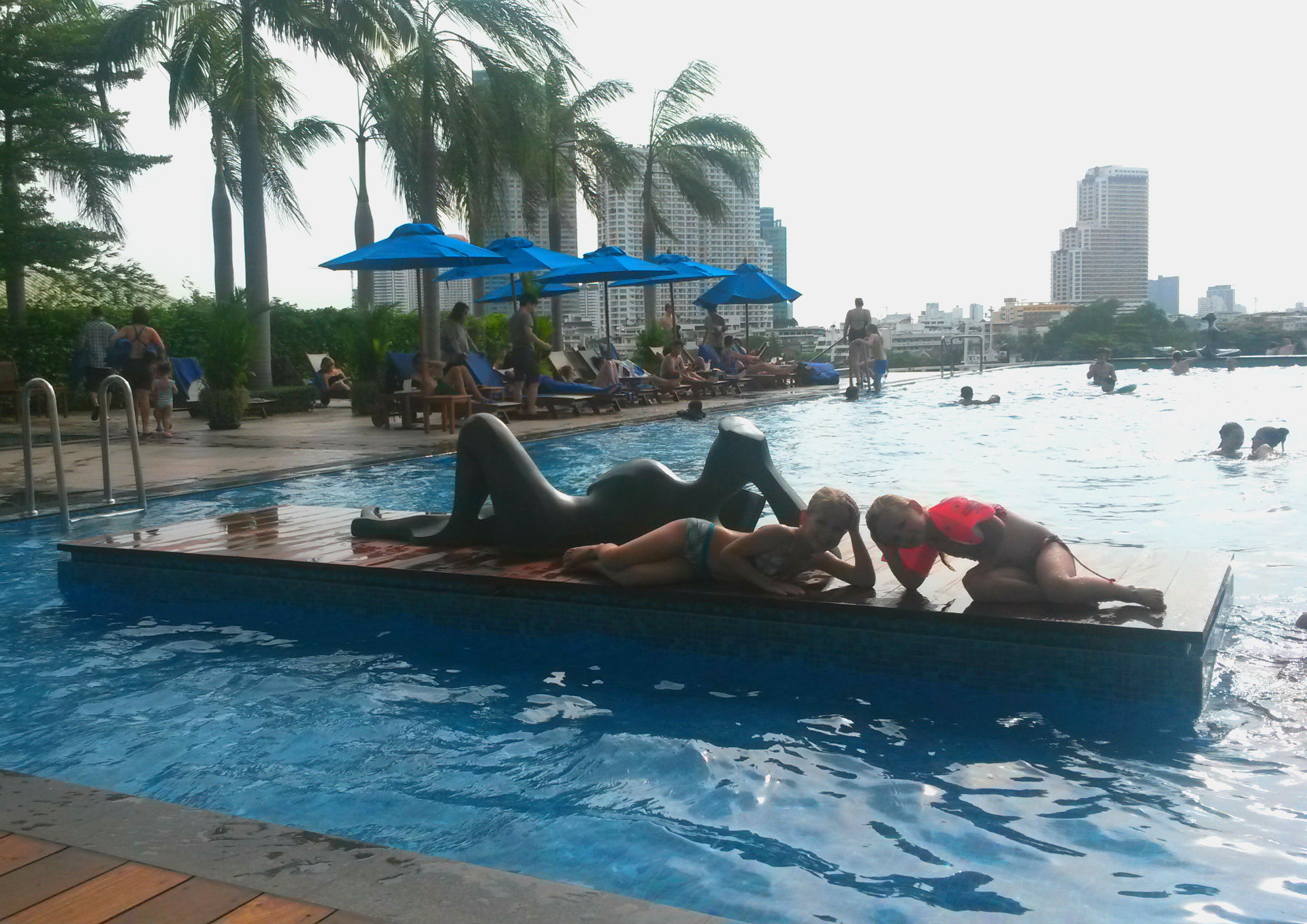 Bangkok hotel met zwembad voor kinderen