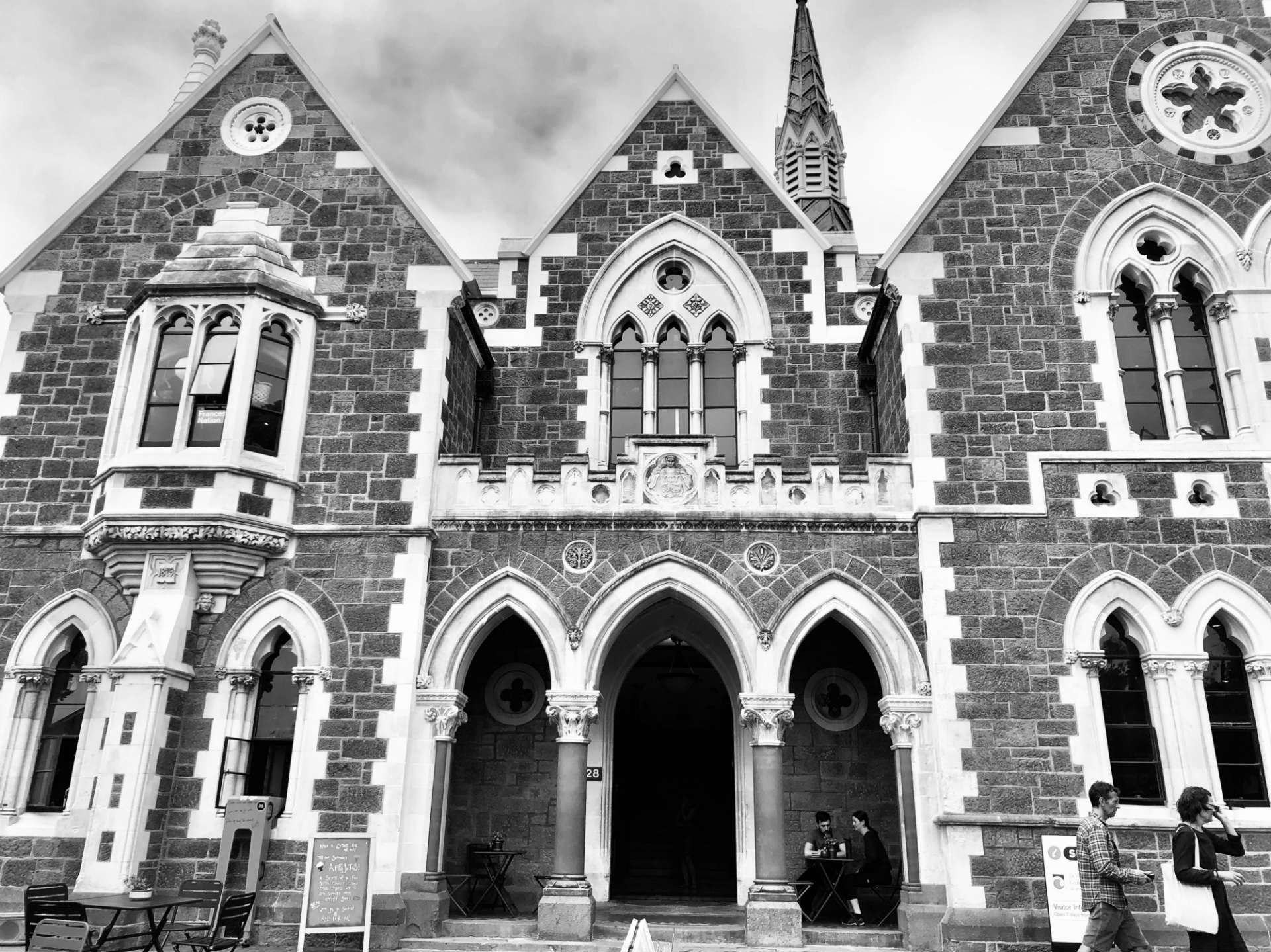 Gerenoveerd gebouw Christchurch