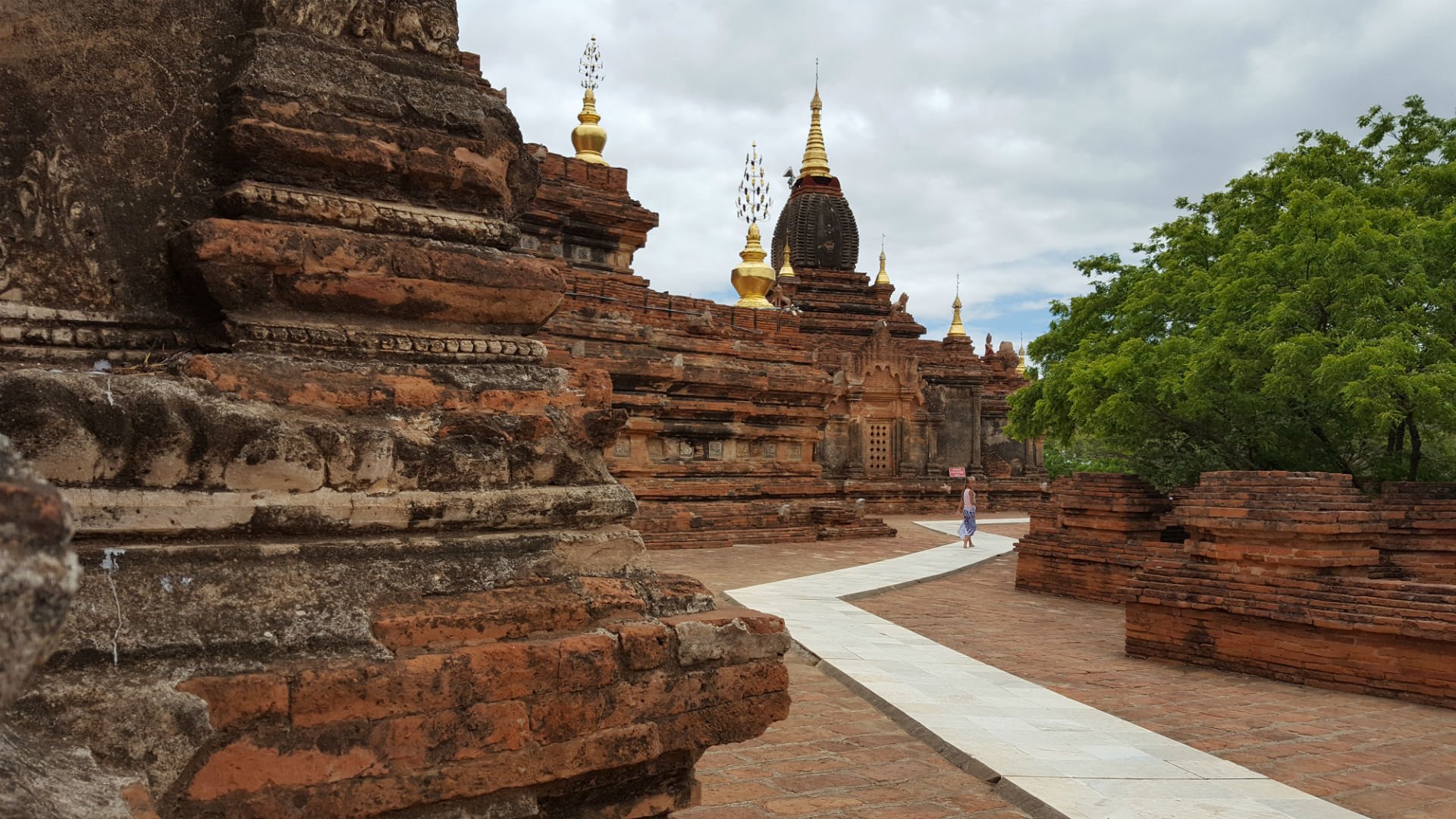 Naar Bagan tempels bezoeken met kinderen
