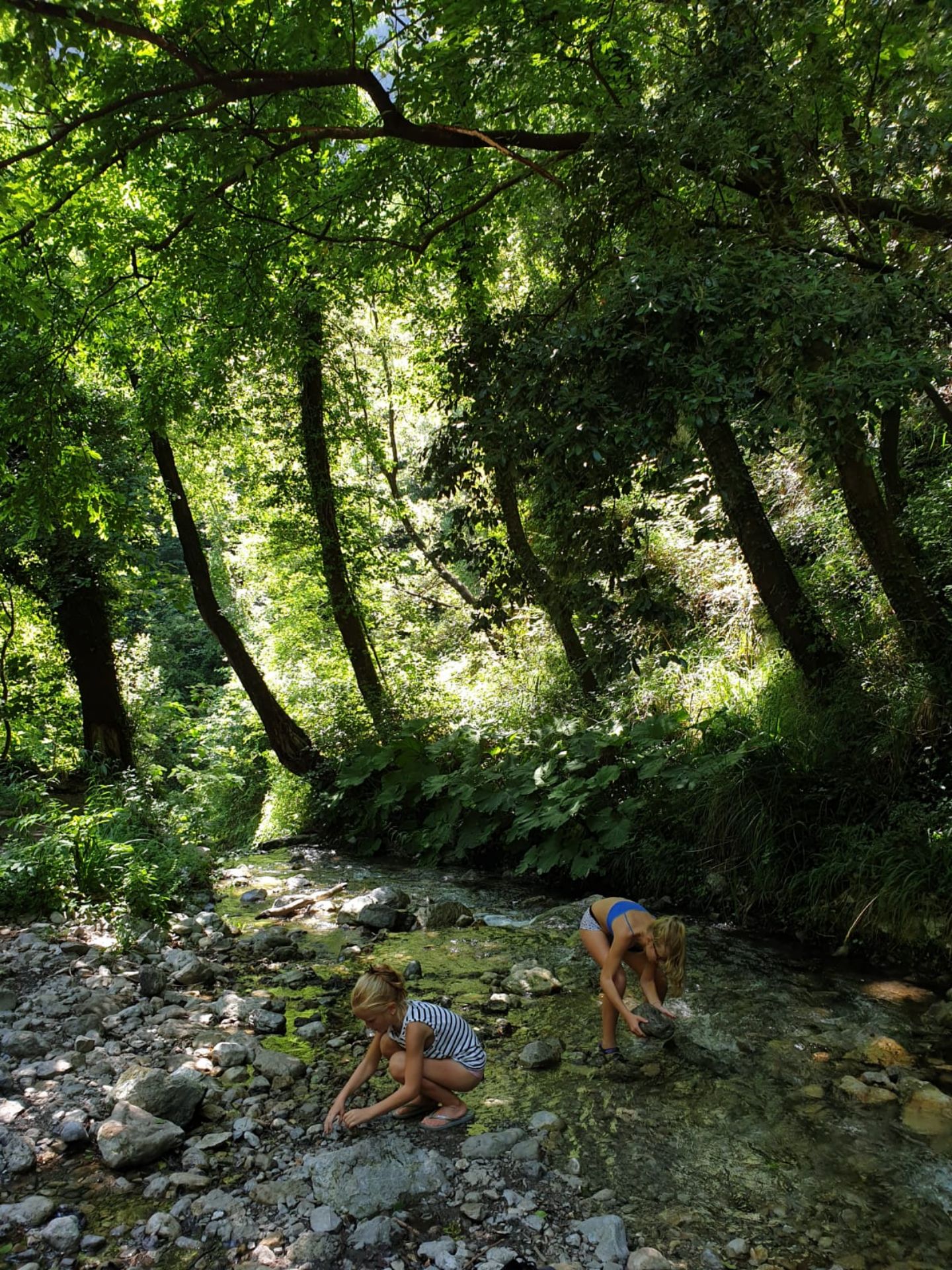 Wandelen met kinderen bij Valle delle Ferriere