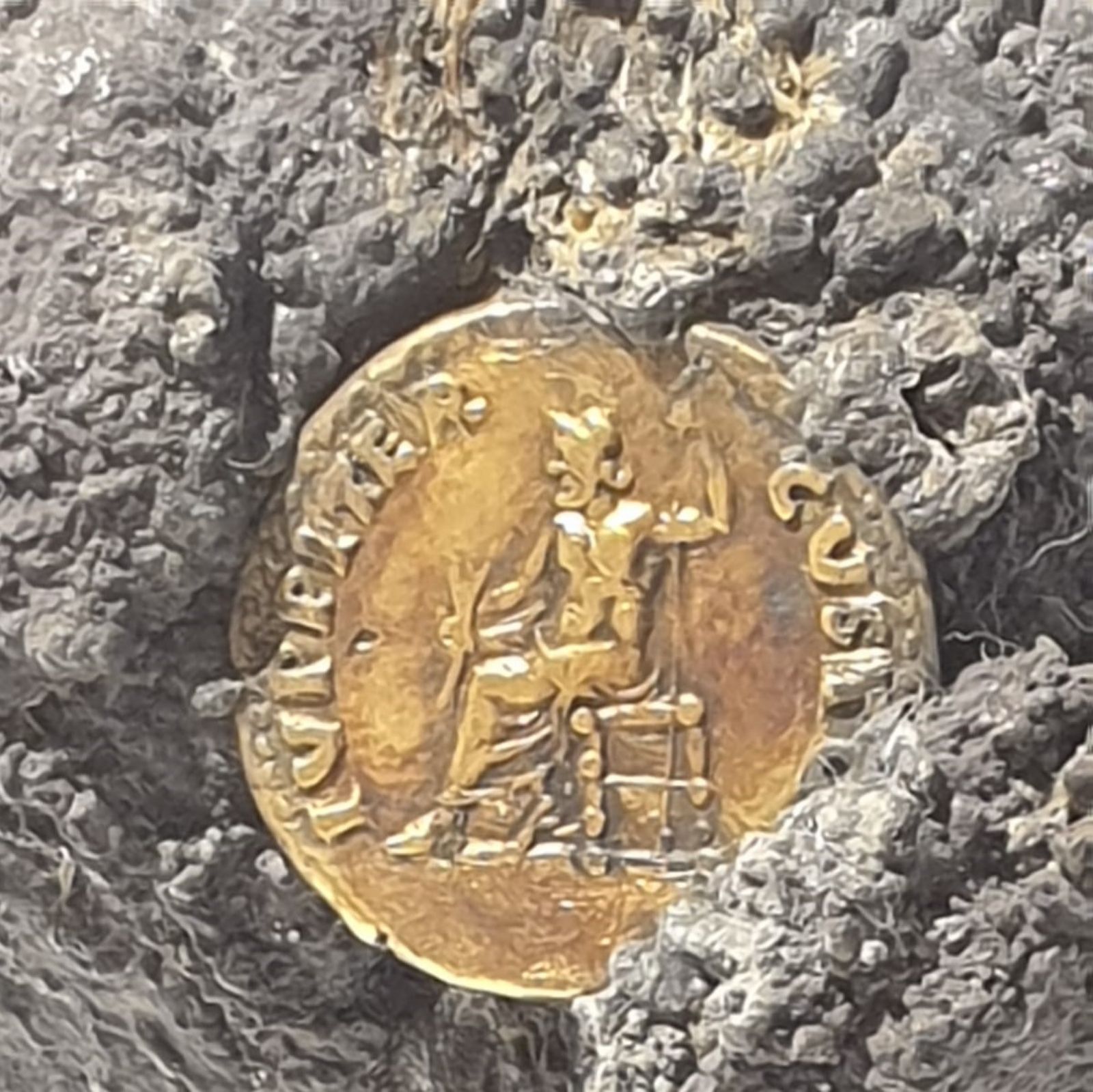 Romeinse munt in Herculaneum